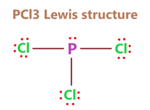 PCl3 Lewis structure