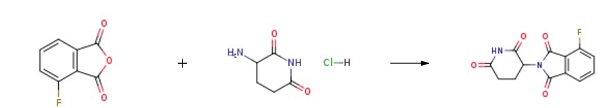 2-(2,6-dioxopiperidin-3-yl)-4-fluoroisoindoline-1,3-dione