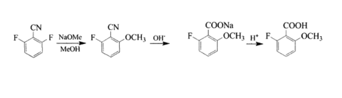 2-氟-6-甲基苯甲酸的合成路线