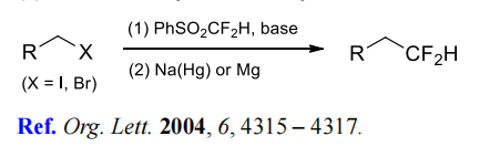 Difluoromethyl phenyl sulfone Difluoromethyl phenyl sulfone