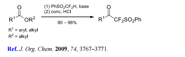 Difluoromethyl phenyl sulfone Difluoromethyl phenyl sulfone
