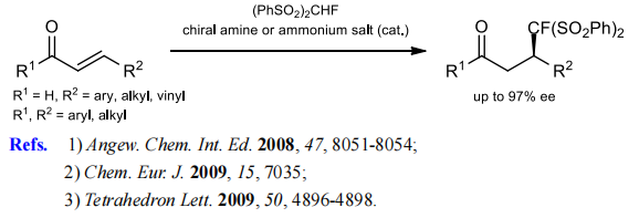 Fluorobis(phenylsulfonyl)methane