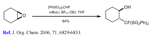 Fluorobis(phenylsulfonyl)methane