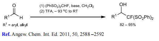 Fluorobis(phenylsulfonyl)methane