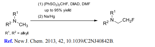 Fluorobis(phenylsulfonyl)methane