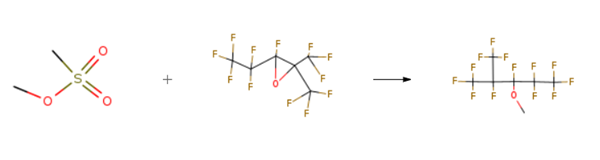 1,1,1,2,3,4,4,5,5,5,-Decafluoro-3-methoxy-2-(trifloromethyl)pentane synthesis