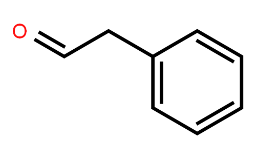 苯乙醛的结构式怎么画？能与斐林试剂反应吗