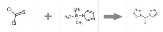 N，N'-硫羰基二咪唑的合成反应式.png