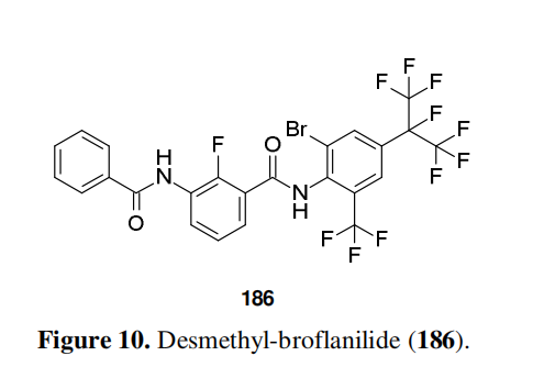 Desmethyl-broflanilide (186)