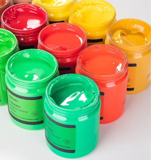 丙烯颜料——彩绘颜料主力军