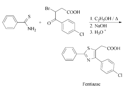 synthesis of FENTIAZAC synthesis of FENTIAZAC