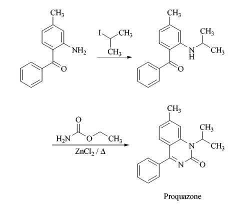 proquazone  synthesis