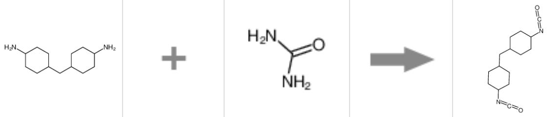4,4-二异氰酸酯二环己基甲烷的制备及应用
