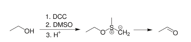 N,N'-二环己基碳二亚胺的Moffatt氧化反应
