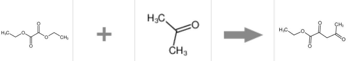 图1 乙酰丙酮酸乙酯的合成反应式.png