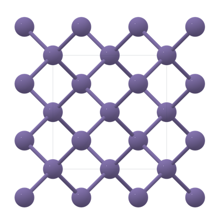 Crystal structure of Germanium