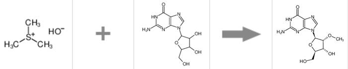 图1 2'-甲氧基鸟苷合成反应式.png