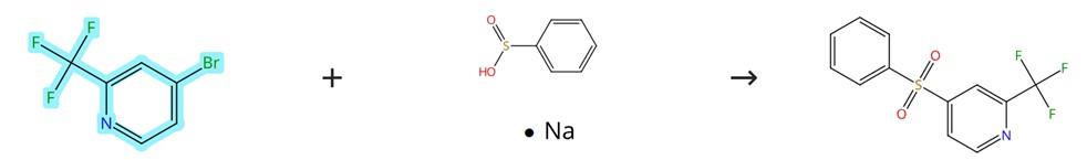 2-三氟甲基-4-溴吡啶的芳香亲核取代反应