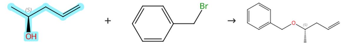 (S)-(+)-4-戊烯-2-醇的醚化反应