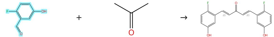 2-氟-5-羟基苯甲醛参与的羟醛缩合反应
