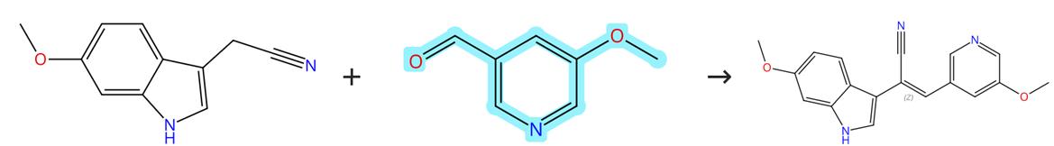 5-甲氧基-吡啶-3-甲醛的缩合反应