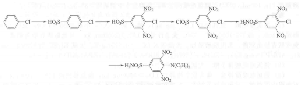 氨磺乐灵的合成 氨磺乐灵的合成