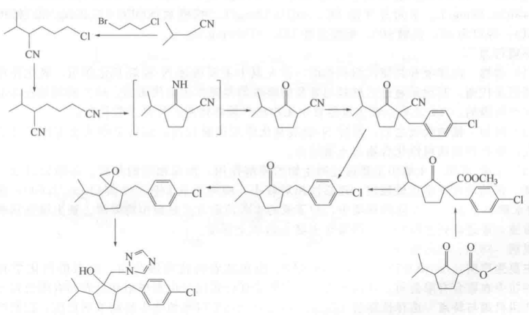 种菌唑合成路线 种菌唑合成路线