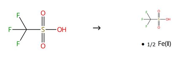 三氟甲磺酸亚铁(II)的合成路线 三氟甲磺酸亚铁(II)的合成路线