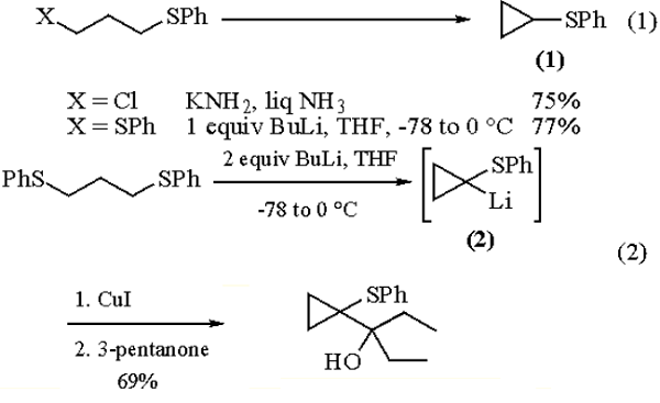 CYCLOPROPYL PHENYL SULFIDE CYCLOPROPYL PHENYL SULFIDE