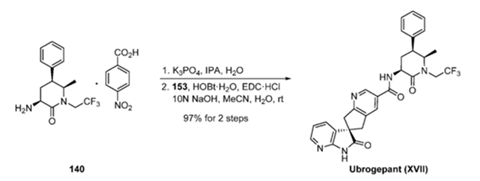 Ubrogepant synthesis