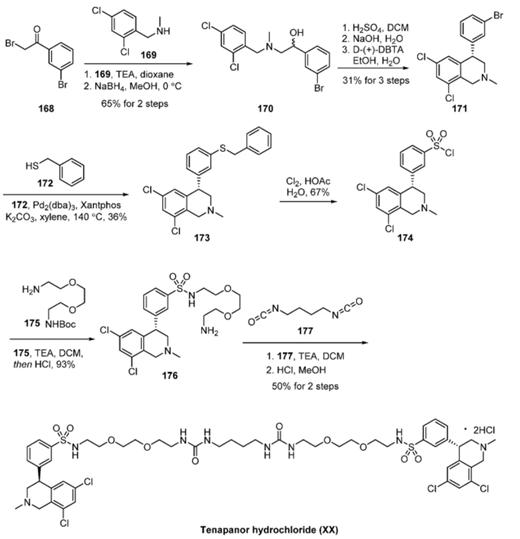 TENAPANOR HCL 合成 TENAPANOR HCL 合成