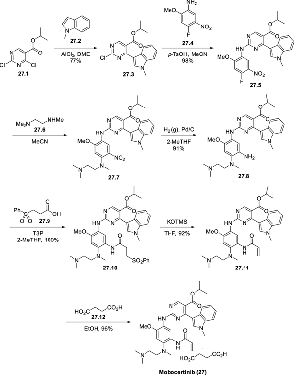 莫博替尼的合成