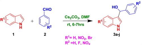 Cesium carbonate mediated synthesis of 3-(α-hydroxyaryl)indoles Cesium carbonate mediated synthesis of 3-(α-hydroxyaryl)indoles