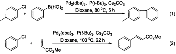 Cesium carbonate Reaction