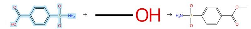 对磺酰胺苯甲酸的酯化反应 对磺酰胺苯甲酸的酯化反应