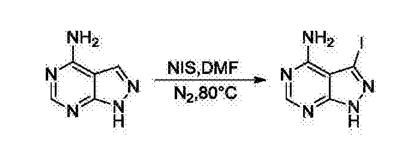 4-氨基吡唑并[3,4-d]嘧啶反应一