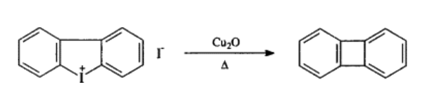 BIPHENYLENE synthesis route