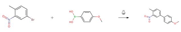 4-溴-2-硝基甲苯反应一 4-溴-2-硝基甲苯反应一