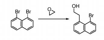 1,8-二溴萘的有机反应