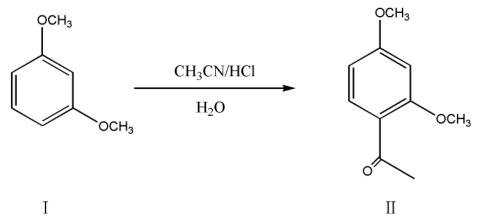 2,4-二甲氧基苯乙酮的制备方法