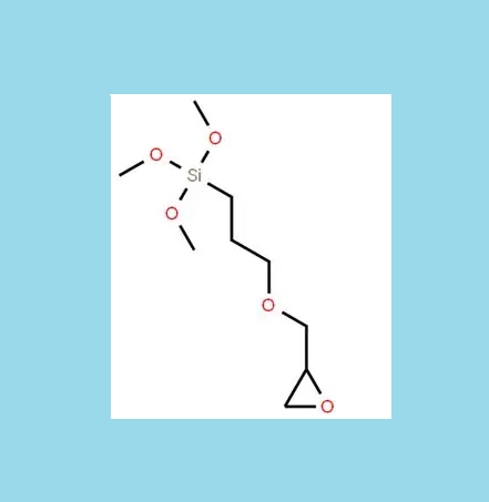 3-(2,3-环氧丙氧)丙基三甲氧基硅烷结构