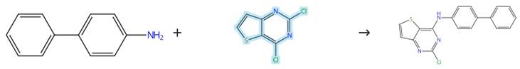 2,4-二氯噻吩并[3,2-D]嘧啶的芳香亲核取代反应