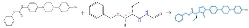 Synthesis of 2-[(1S,2S)-1-Ethyl-2-bezyloxypropyl]-2,4-dihydro-4-[4-[4-(4-hydroxyphenyl)-1-piperazinyl]phenyl]-3H-1,2,4-triazol-3-one