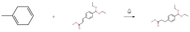 1-甲基-1，4-环己二烯的有机反应