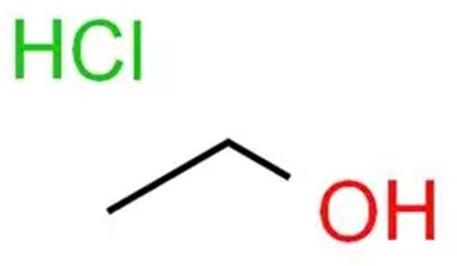 盐酸乙醇溶液的化学成分结构