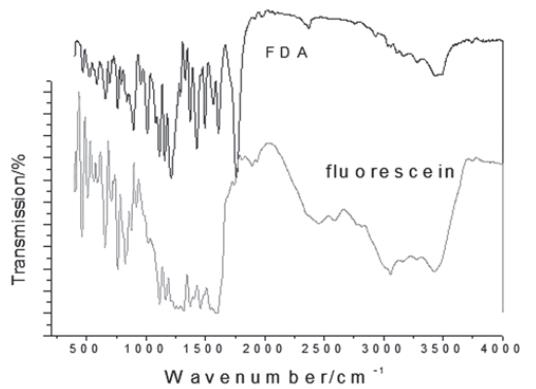 荧光素二乙酸盐红外光谱图