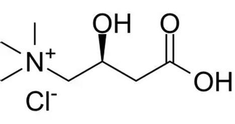 左旋肉碱盐酸盐的化学结构式