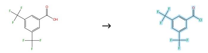 3,5-双三氟甲基苯甲酰氯的制备方法 3,5-双三氟甲基苯甲酰氯的制备方法