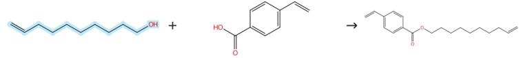 9-十烯-1-醇的酯化反应 9-十烯-1-醇的酯化反应