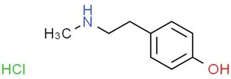大麦芽碱盐酸盐的化学结构式 大麦芽碱盐酸盐的化学结构式